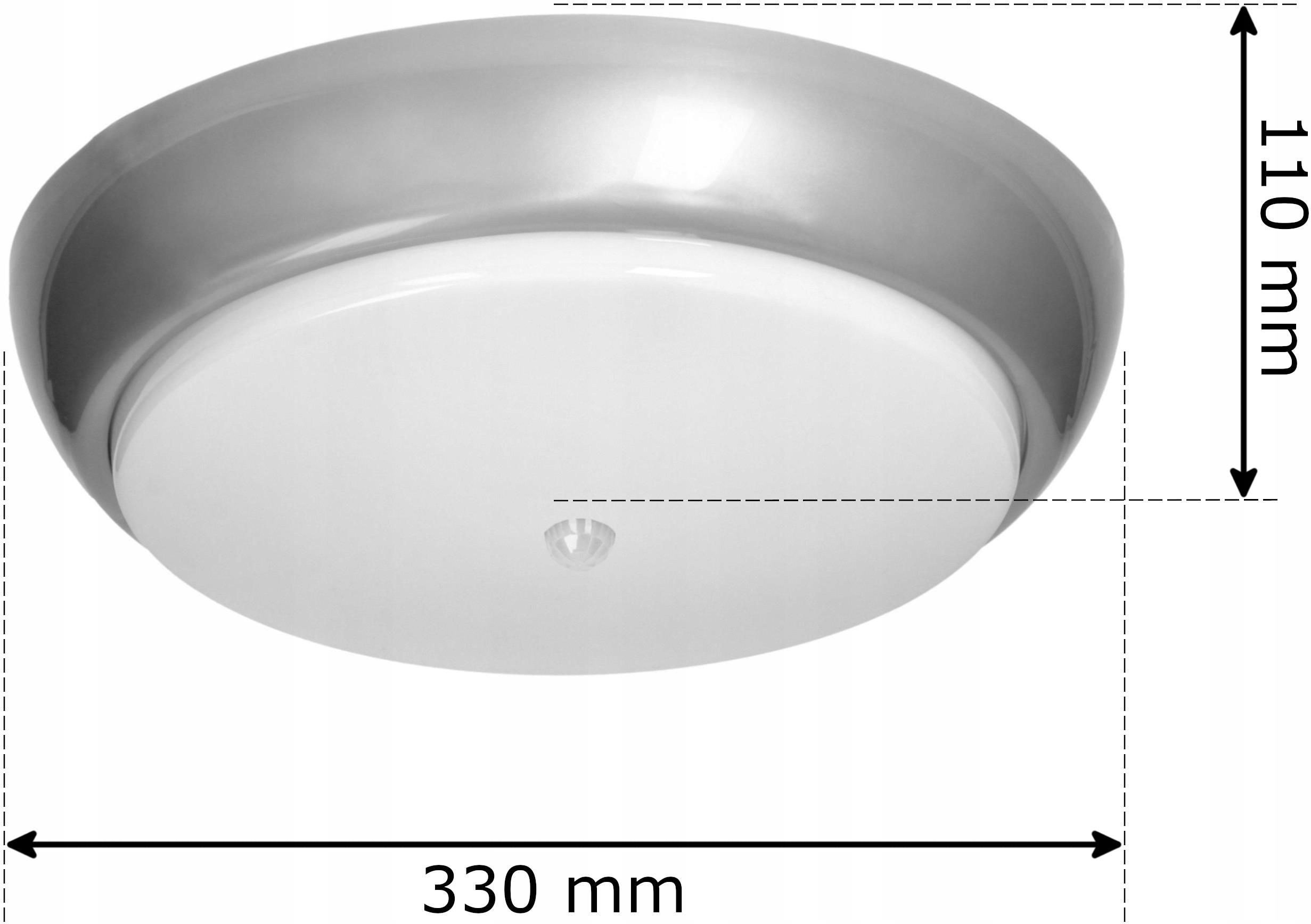 Adviti Plafon Lampa Led Z Czujnikiem Ruchu Pir W K Adpl Glpmr Opinie I Atrakcyjne