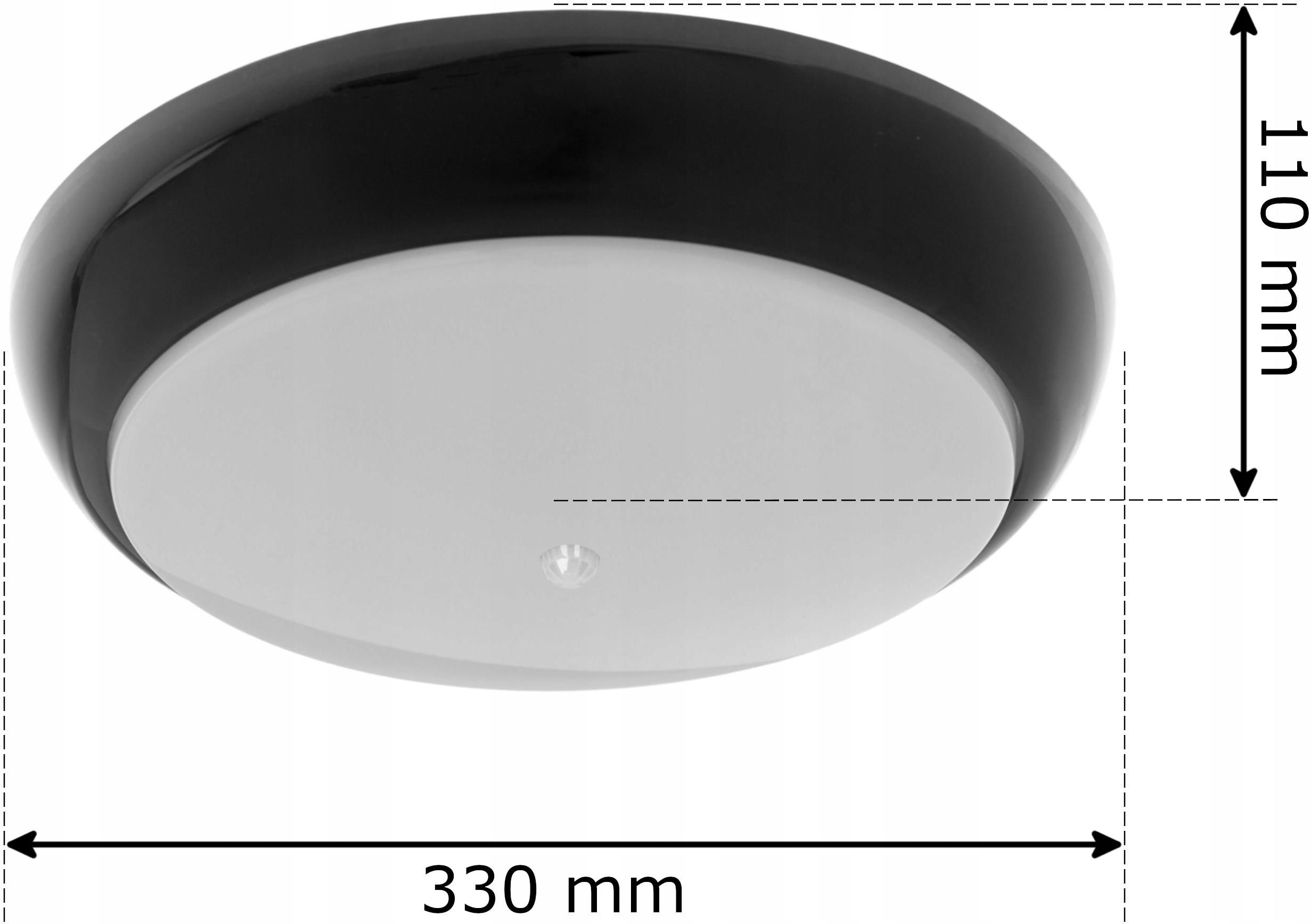 Adviti Plafon Lampa Led Z Czujnikiem Ruchu Pir W K