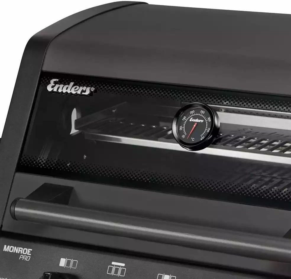 фото Гриль газовий мобільний Enders Monroe Pro 3 Sik Turbo Graphite (838133)