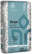 Zdjęcie Grys Marmur Biała Marianna 20Kg 8-16 - Gryfice