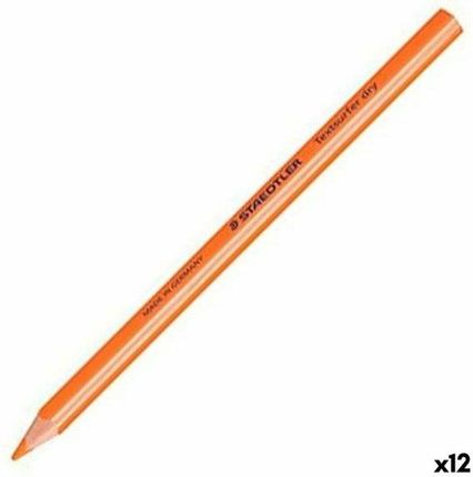 Staedtler Marker Fluorescencyjny Ołówek Pomarańczowy (12 Sztuk)