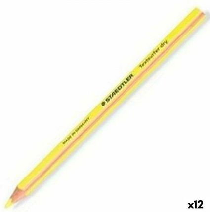 Staedtler Marker Fluorescencyjny Ołówek Żółty (12 Sztuk)