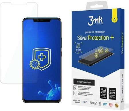 3MK Silver Protect+ Huawei Mate 20 Pro Folia Antymikrobowa montowana na mokro