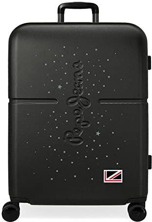 Pepe Jeans Jane Valigia da cabina blu 40 x 55 x 20 cm Rigida ABS Chiusura TSA integrata 37 L 3,22 kg 4 ruote doppie Bagagli a mano