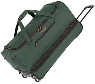 Travelite Basics torba podróżna na kółkach, 70 cm, ciemnozielony, 70 cm, torba podróżna na kółkach