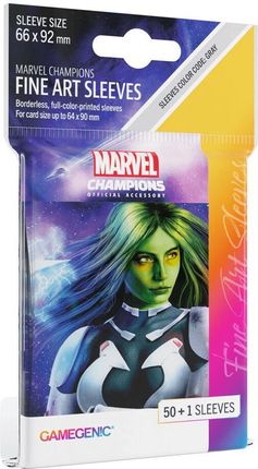 Gamegenic Koszulki Marvel Champions Fine Art Sleeves Gamora 66x92mm 50+1szt.