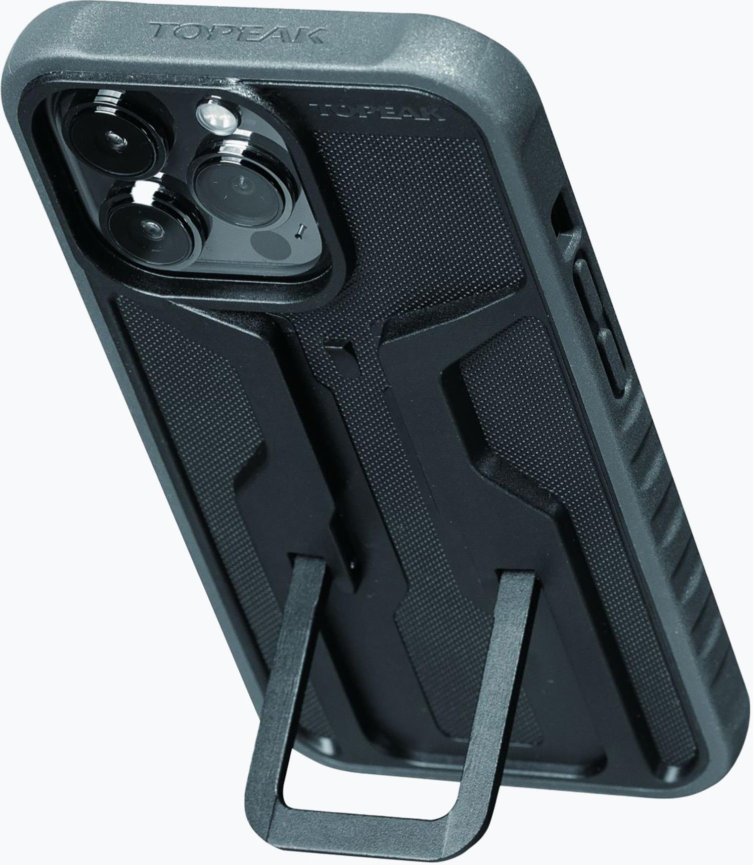 TOPEAK POKROWIEC RIDECASE POUR IPHONE 15 NOIR/GRIS | Leroy Merlin