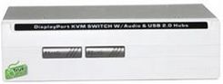 Intronics DisplayPort/USB KVM switch + audioDisplayPort/USB KVM switch + audio (AB7981)