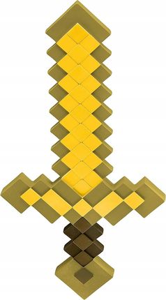 Miecz Minecraft Złoty Oryginał 51cm Licencja Steve - Magia Minecraft w Twoich rękach