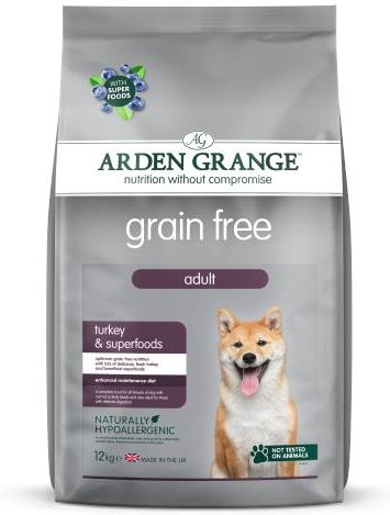 Arden Grange Erwachsenen Hundefutter – Lachs & Reis, 2 Kg, Mit Omega-3, Vitaminen & Heidelbeere