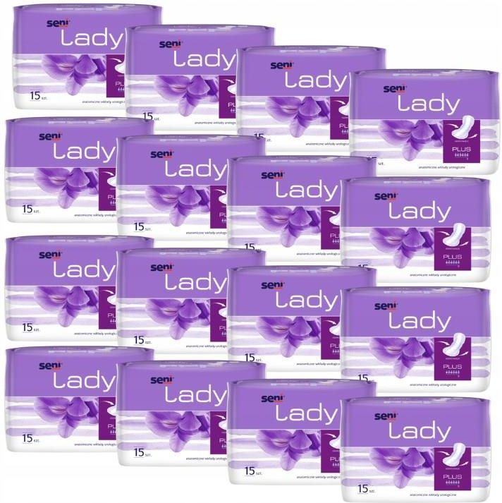 Seni Lady Plus wkładki urologiczne 16x15szt. - Opinie i ceny na Ceneo.pl