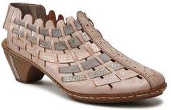 Zdjęcie Sandały Rieker - 46778-64 Beige Kombi - Kruszwica