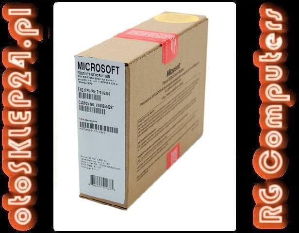 Licence Microsoft Windows Server 2008 R2 Standard – 1-4 CPU 5 Clt – P73-05134
