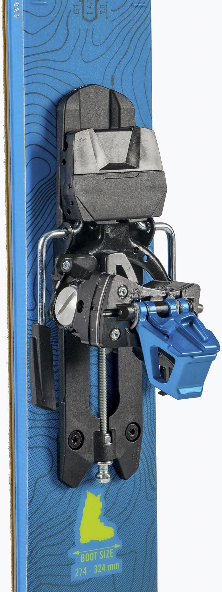 【訳あり】DYNAFIT SEVEN SUMITS Narty skitour DYNAFIT Seven Summits blue/red 2022