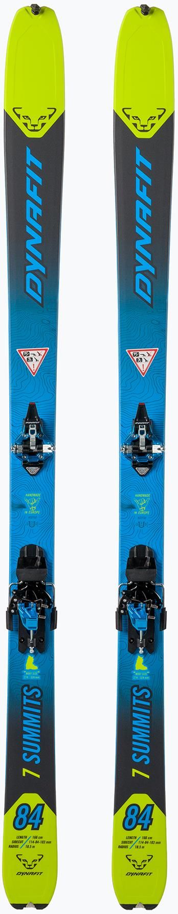 Narty Dynafit Seven Summits + Ski Set Zielono Niebieskie 21