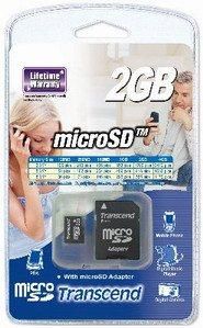 Transcend microSD 2GB (TS2GUSD)