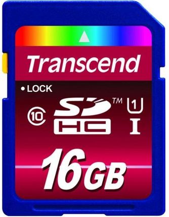 Transcend SDHC 16GB Class 10 UHS-I (TS16GSDHC10U1)