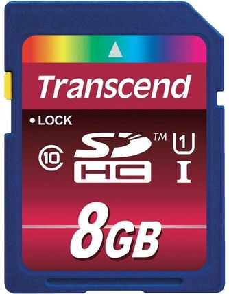 Transcend SDHC 8GB Class 10 UHS-I (TS8GSDHC10U1)
