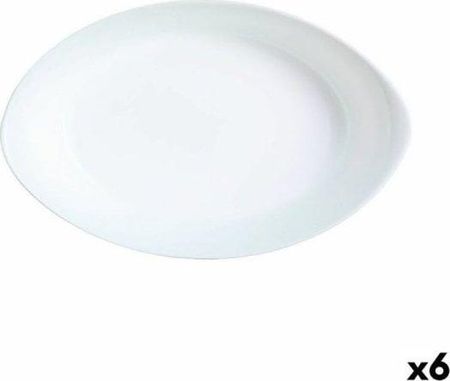 Luminarc Półmisek Kuchenny Smart Cuisine Owalne Biały Szkło 21X13Cm 6Szt.