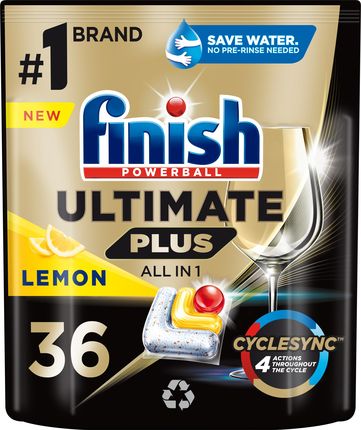 Finish Kapsułki Ultimate Plus 36 lemon