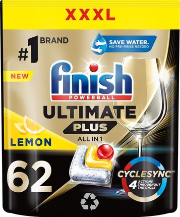 Finish Kapsułki Ultimate Plus 62 lemon