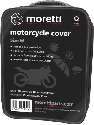 Moretti Pokrowiec Na Motocykl M 229X125X92Cm