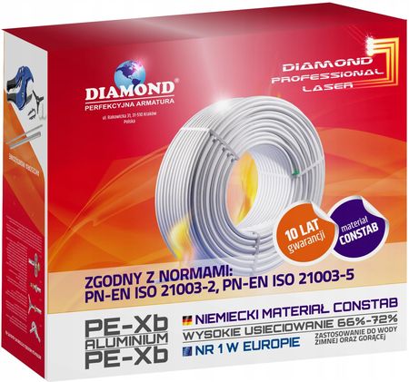 Diamond Rura Pex/Al/Pex 25Mm 50 Mb Laser PEXALPEX25X25LASERF