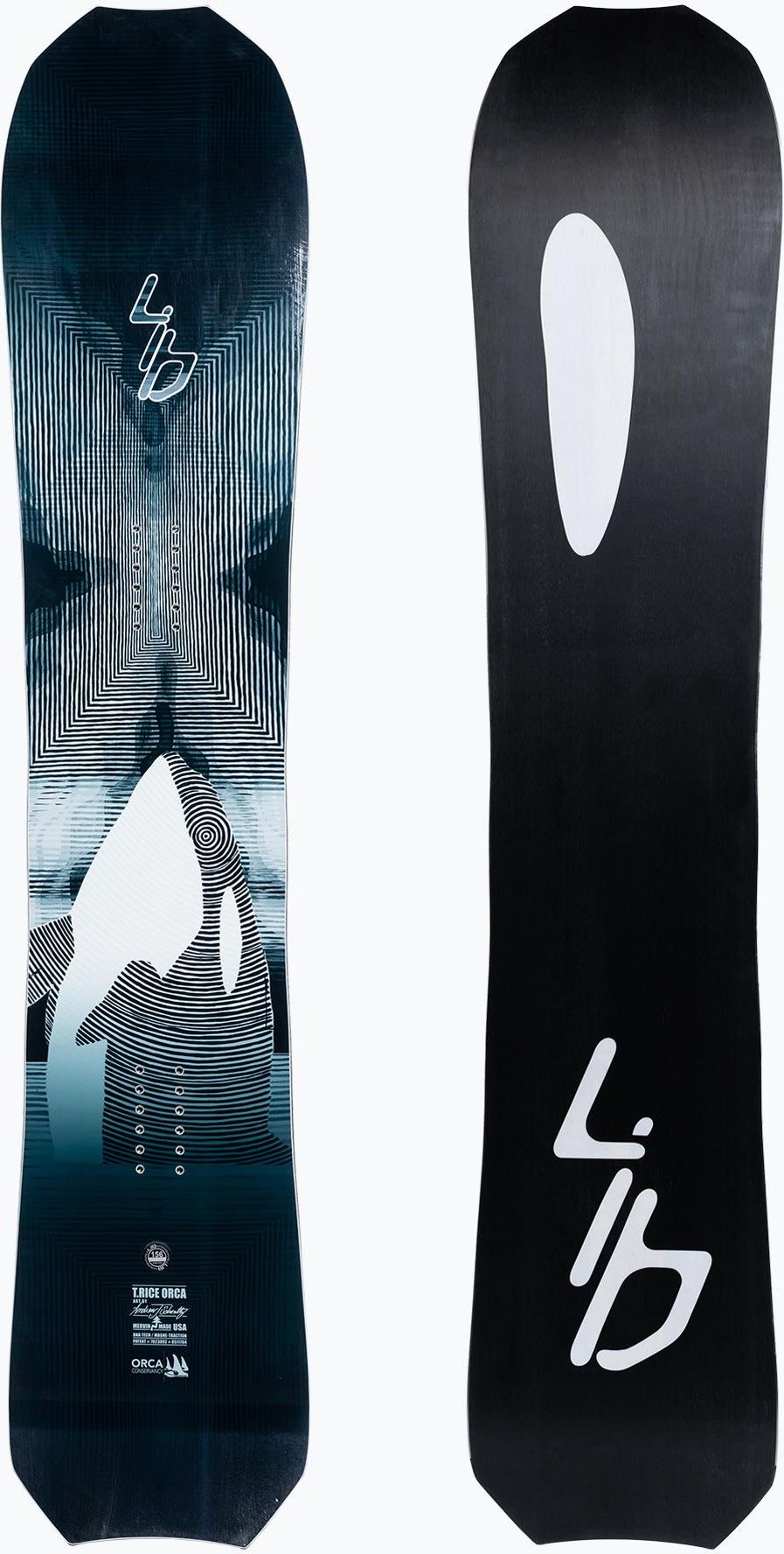 Deska snowboardowa Lib Tech Orca Kolorowa 22Sn039 None 21/22