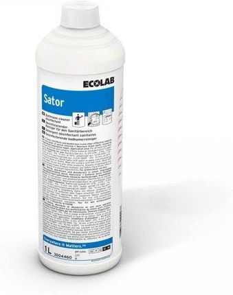 Ecolab Środek Myjąco Dezynfekujący Do Powierzchni Sanitarnych Sator 1L