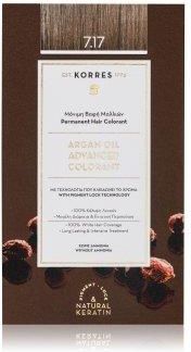 Korres Argan Oil Advanced Colorant / 7.17 Blonde/Beige Farba Do Włosów 145ml