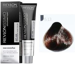 Revlon Professional Revlon Revlonissimo High Coverage 5.13 Beżowy Brąz Farba Mocno Kryjąca 60 ml