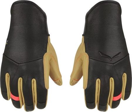 Salewa Ortles Am W Leather Gloves Black Out