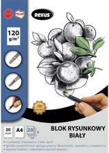 Zdjęcie Blok Rysunkowy A4/20K Biały Premium - Słomniki
