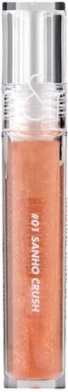 Rom&Nd Glasting Water Gloss Błyszczyk Do Ust 01 Sanho Crush- 4,3G