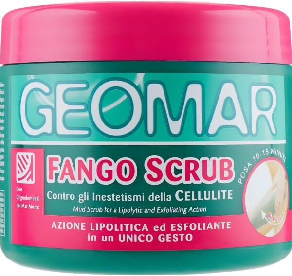 Geomar Fango Mud Scrub Lipolytic Exfoliating Action Peeling Borowinowy