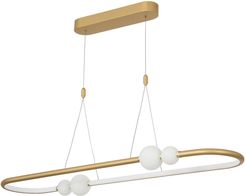 Zdjęcie Luces Exclusivas Wyjątkowa Oprawa Oświetleniowa Fria Le41395 Kolor Lampy Złoty, Materiał Aluminium/Szkło Wysy (Luex41395) - Czechowice-Dziedzice