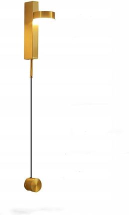Nowoczesna Lampa Ścienna Led Złoty Minimalistyczny (30913001)