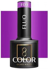 Zdjęcie OCHO NAILS Lakier hybrydowy fluo F09 -5 g - Wolin