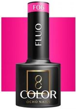 Zdjęcie OCHO NAILS Lakier hybrydowy fluo F06 -5 g - Wolin