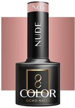 Zdjęcie OCHO NAILS Lakier hybrydowy nude N05 -5 g - Wolin