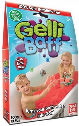 Zimpli Kids Gelli Baff Magiczny Proszek Do kąKpieli Czerwony 300G