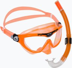 Aqualung Zestaw Do Snorkelingu Dziecięcy Mix Combo Maska + Fajka Pomarańczowy Sc4250801S