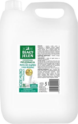 Pollena Pol.Biały J.Płyn Do Kapieli Kozie Mleko 5L