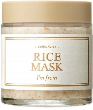 I'M From Rice Mask Oczyszczająca Maska Peeling Z Ekstraktem Z Ryżu 110 ml