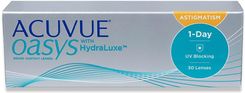 Acuvue Oasys 1-Day for Astigmatism -2.50 SPH, Cyl. -1.25, Oś 80 & BC 8.5 30szt. (11121572)