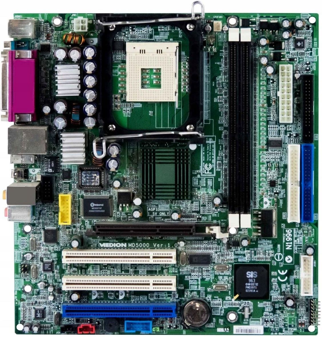 MSI Medion Md5000 Ver 1.2 S478 Ddr Ms-6701 Microatx (MS6701) - Opinie i ...