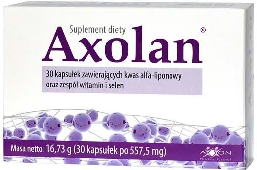 Kapsułki Axxon Axolan 30 szt. - Opinie i ceny na Ceneo.pl