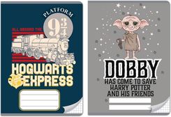 Zeszyt A5/32K Krata Harry Potter Mix Wzorów