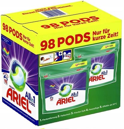 Ariel Pods Color Kapsułki Do Prania Kolor 98Szt.