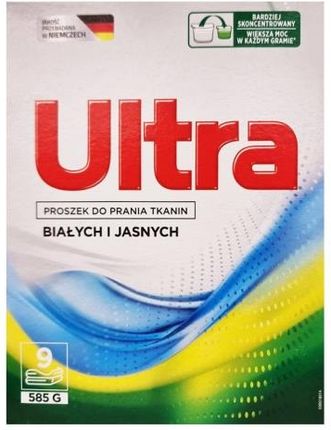 Ultra Proszek Do Prania Tkanin Białych I Jasnych 585G 9 Prań